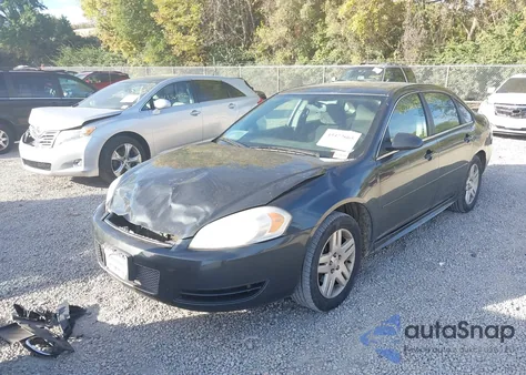 2014 Chevrolet Impala Limited Lt из США, поврежденный, VIN 2G1WB5E36E1125707